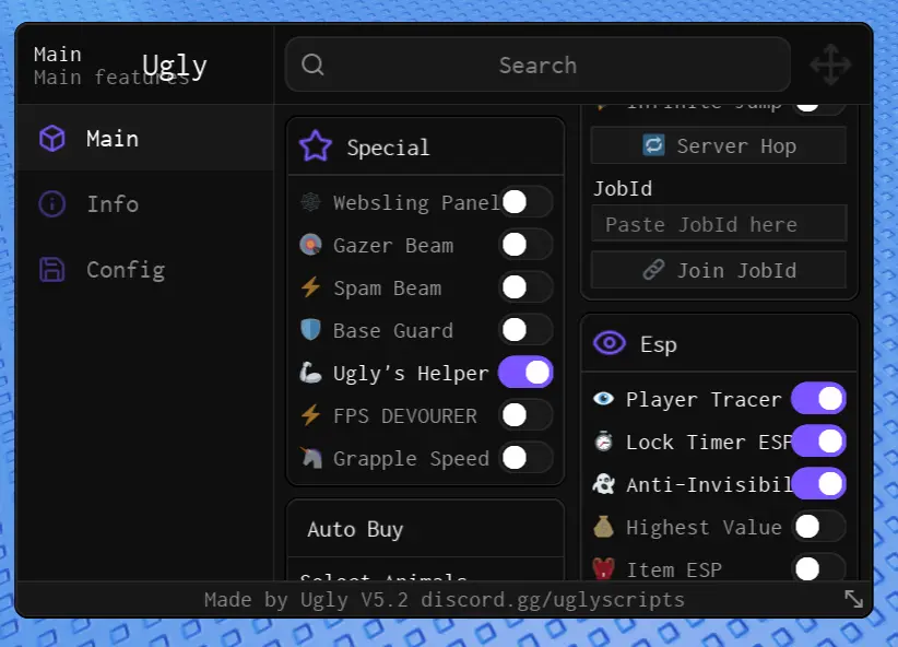 Steal A Brainrot Script By UGLY Hub