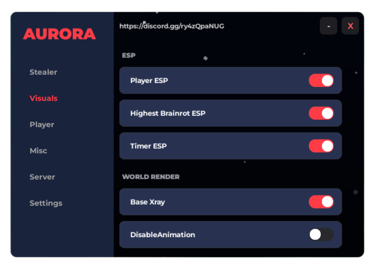 Aurora Steal a Brainrot Script