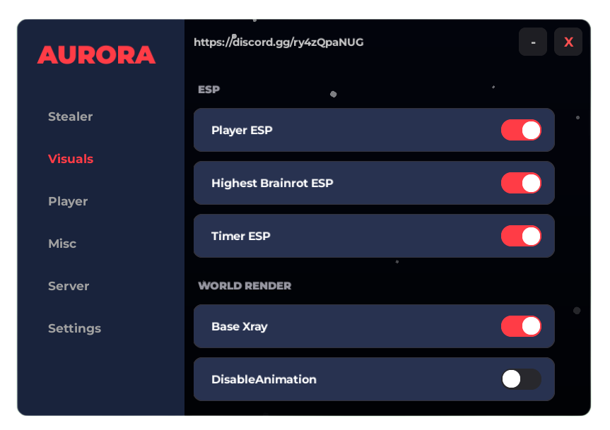 Aurora Steal a Brainrot Script