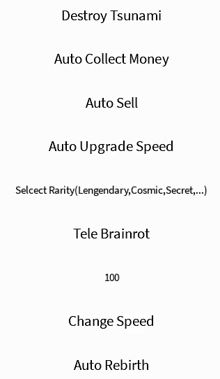 Escape Tsunami For Brainrots Script No Key