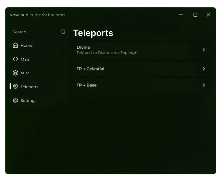 Jump For Brainrots Script Nova Hub