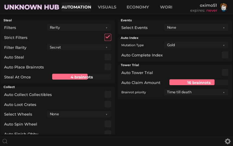 Escape Tsunami For Brainrots Script Unknown Hub