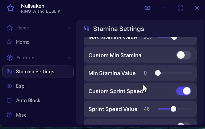 Forsaken Script No Key Infinite Stamina