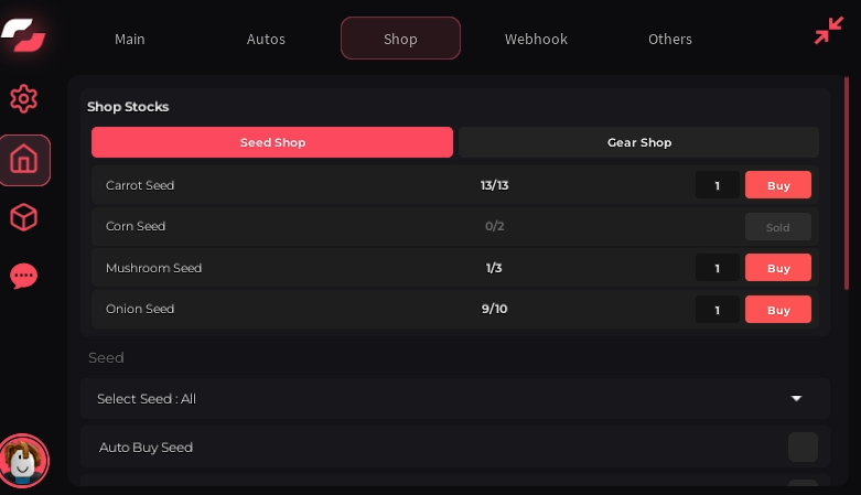 Garden Horizons Script Zenith Hub