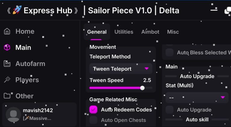 Sailor Piece Script Express Hub No Key